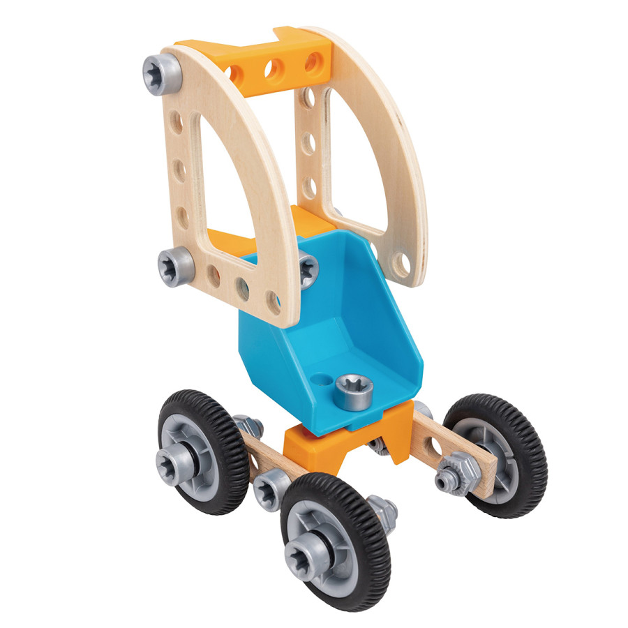 Set de Construcción de Auto 37 Piezas Junior Inventor Hape