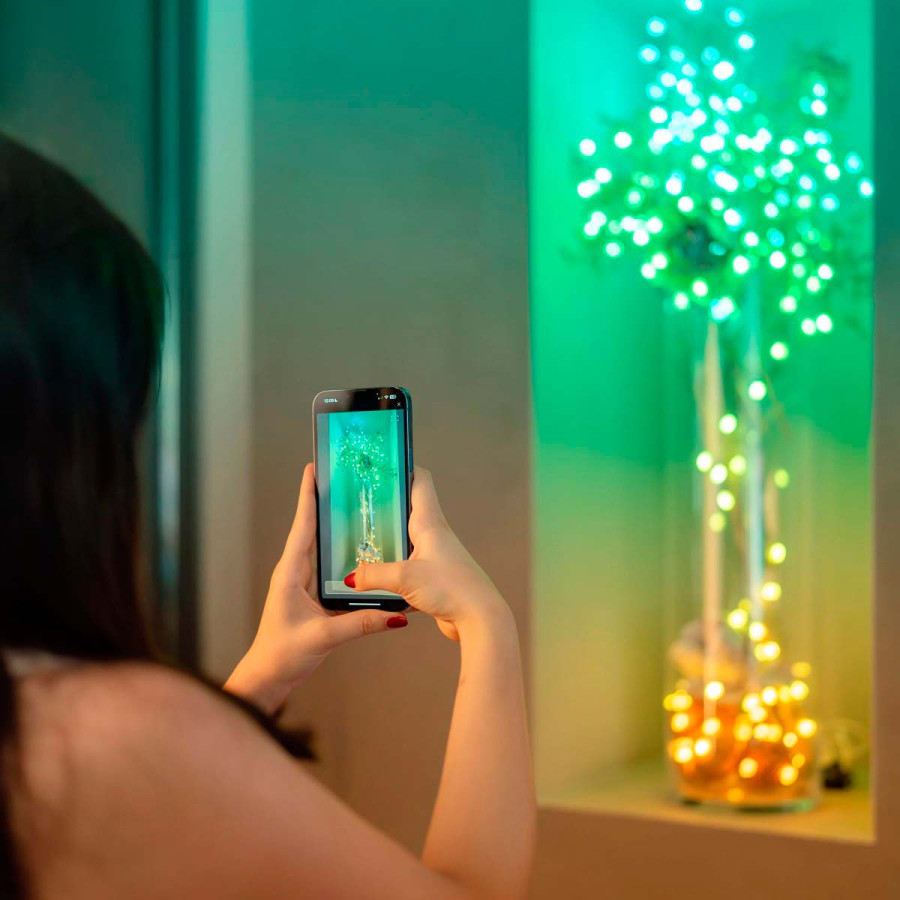 200 Luces LED Decorativas Inteligentes Candies Candles RGB USBC Twinkly