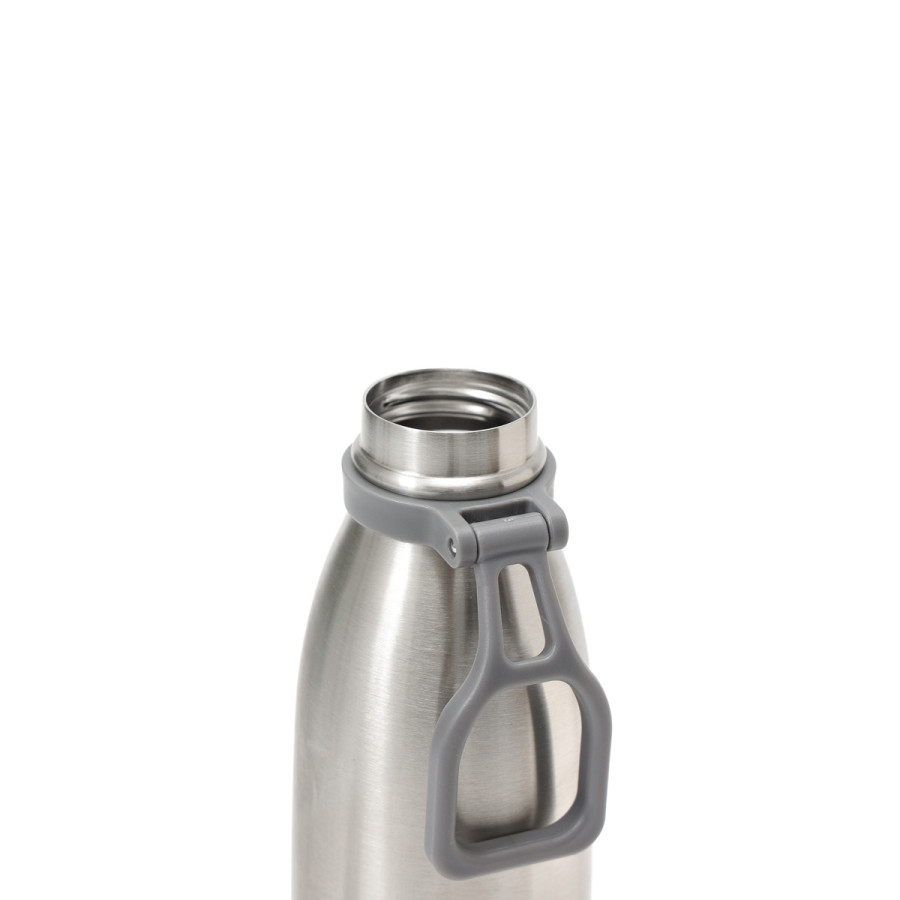 Botella Térmica 500 ml con Tapa a Rosca y Manija Thermos Acero