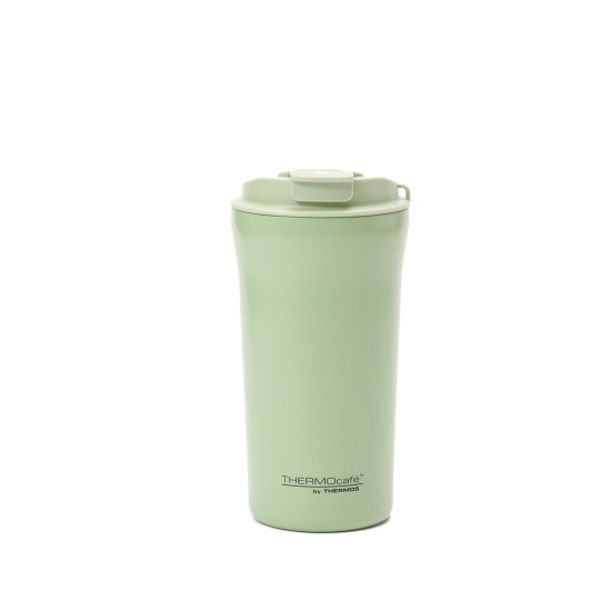 Vaso Térmico 500 ml Doble con Tapa y Sorbete Thermos Verde