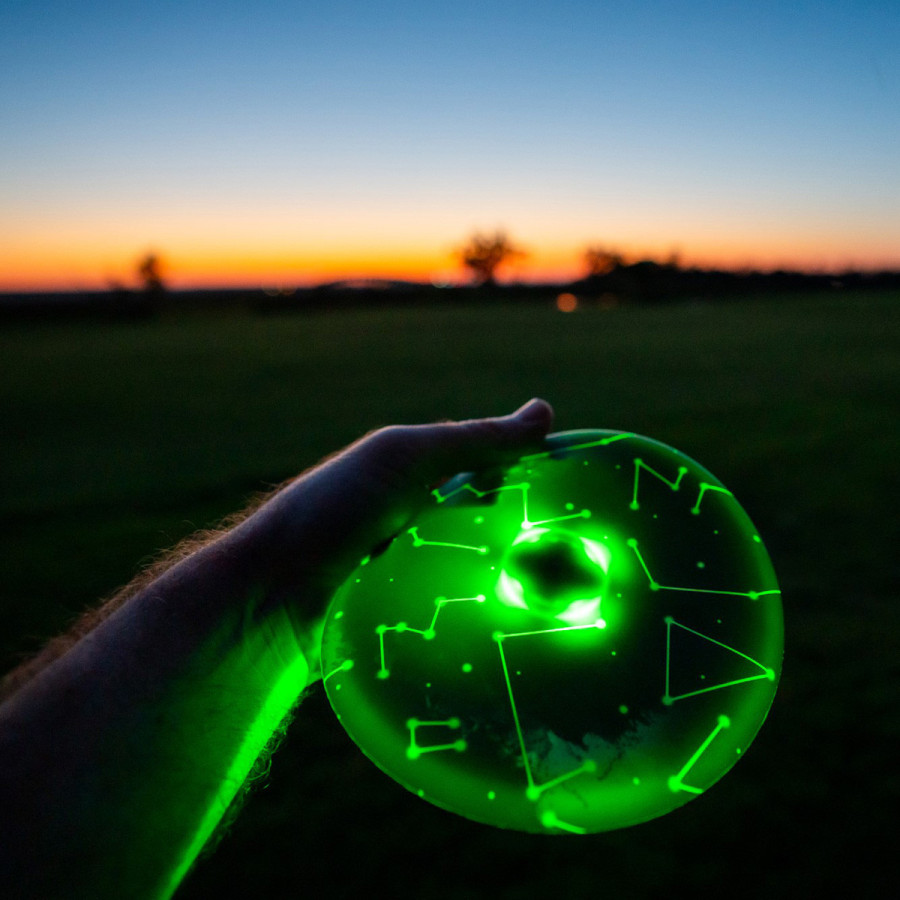 Frisbee de Silicona con LED Wingman UFO Waboba