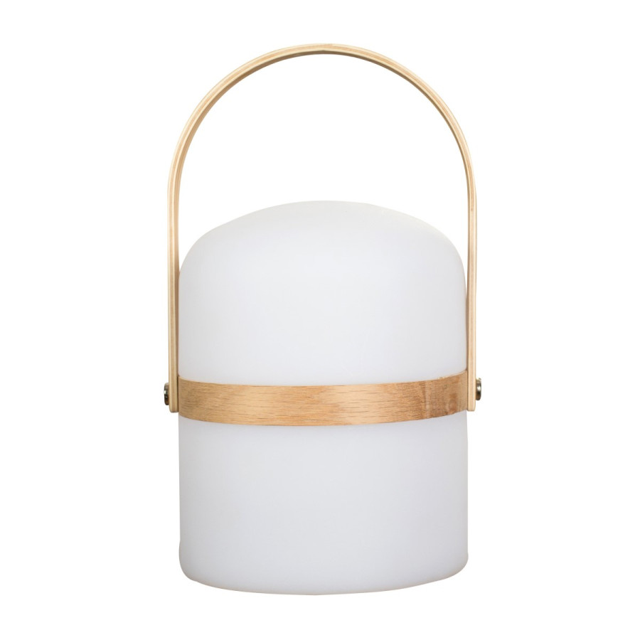 Lámpara LED Lumis Recargable Madera 26.5 cm 3 W Alparamis