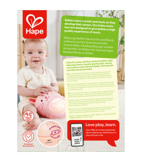 Amigo con Luz y Musical Huggy Roro Hape