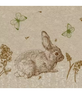 Servilletas 33x33 Cute Bunny