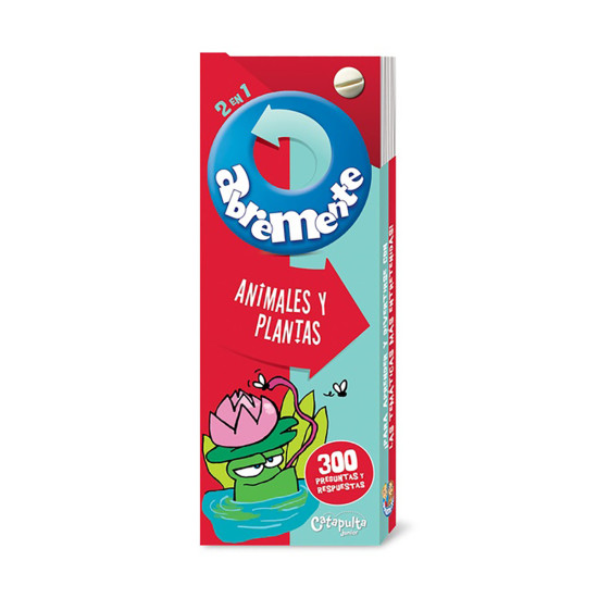 Libro Abremente 2 En 1 Animales Y Plantas