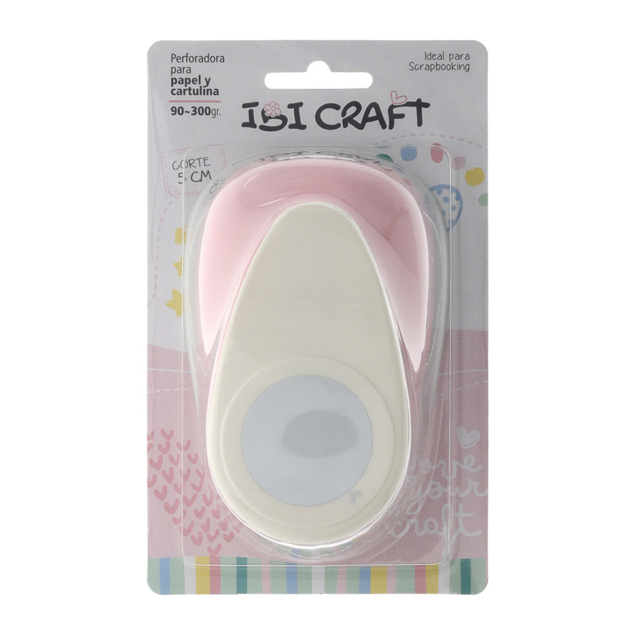 Perforadora Artística 50 mm Círculo Ibicraft