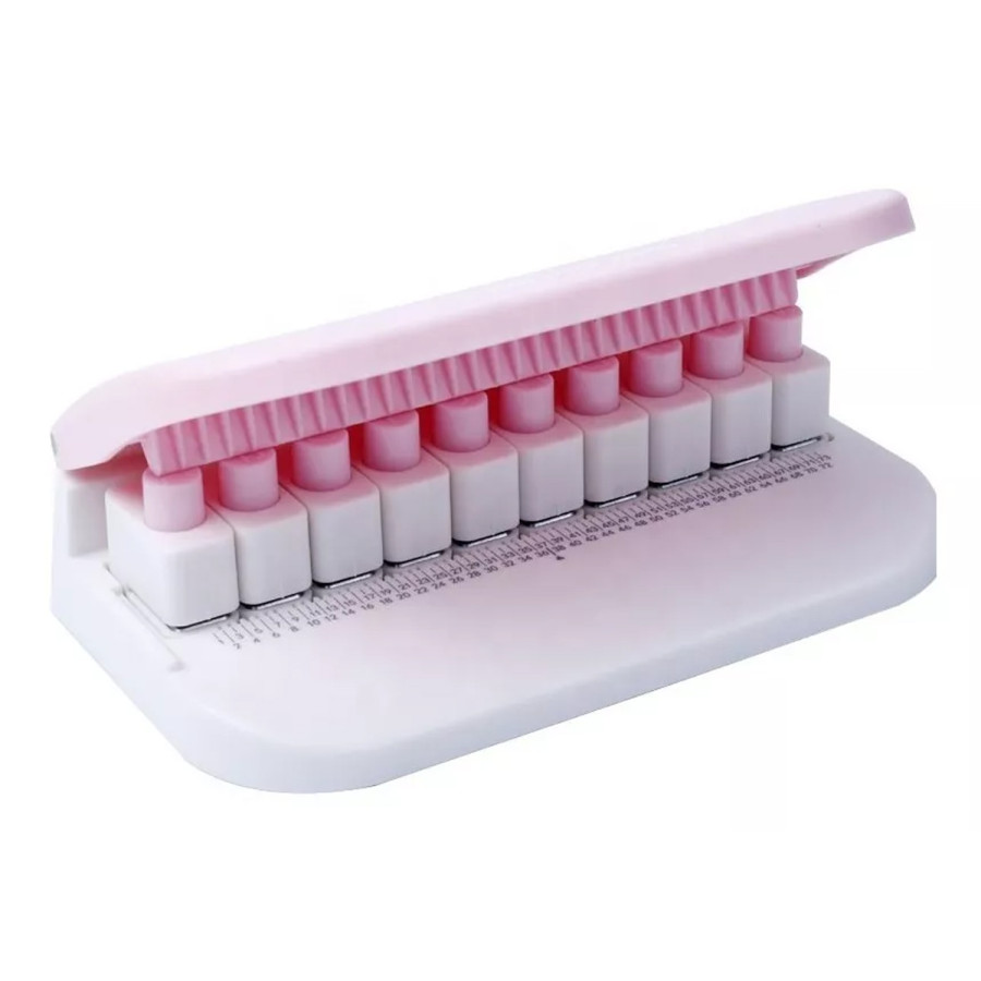 Base de Perforado Alfabeto x 26 Letras Ibicraft