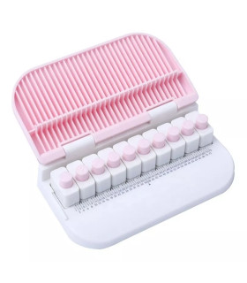 Base de Perforado Alfabeto x 26 Letras Ibicraft