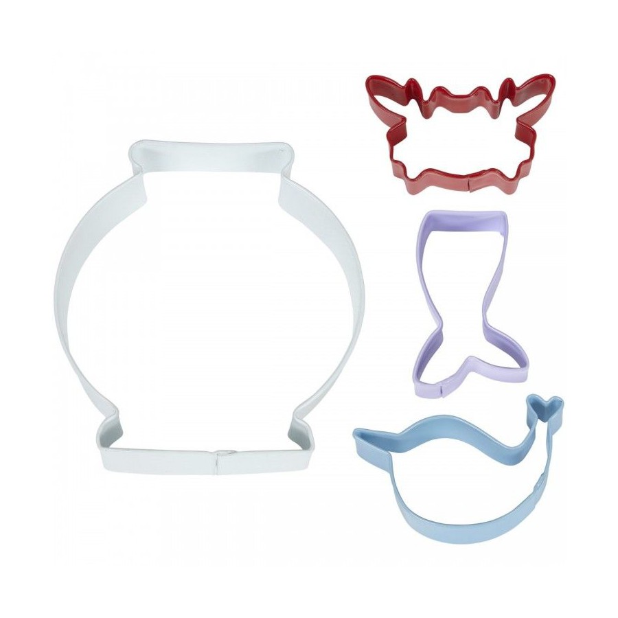 Kit Cortantes y Decoración - Vida Marina