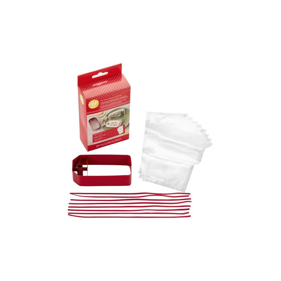 Set Cortante Cintas Y Bolsitas - Etiqueta