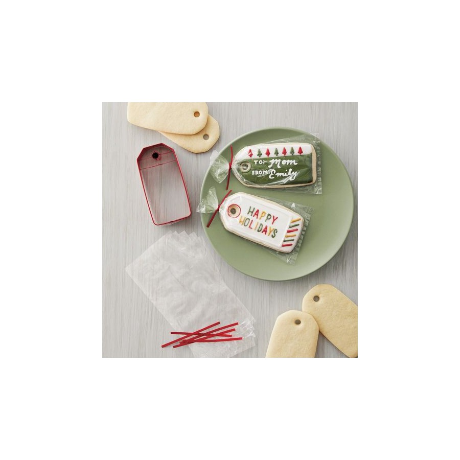 Set Cortante Cintas Y Bolsitas - Etiqueta