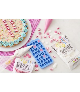 Molde Para Bombones Y Gomitas - Letras y Números