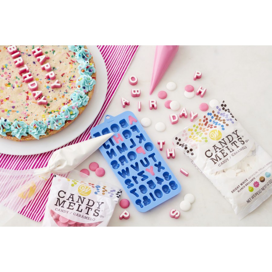 Molde Para Bombones Y Gomitas - Letras y Números