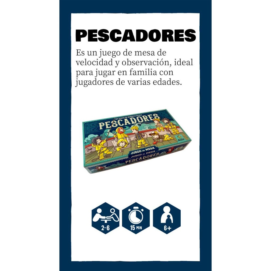 Juego de Mesa Pescadores
