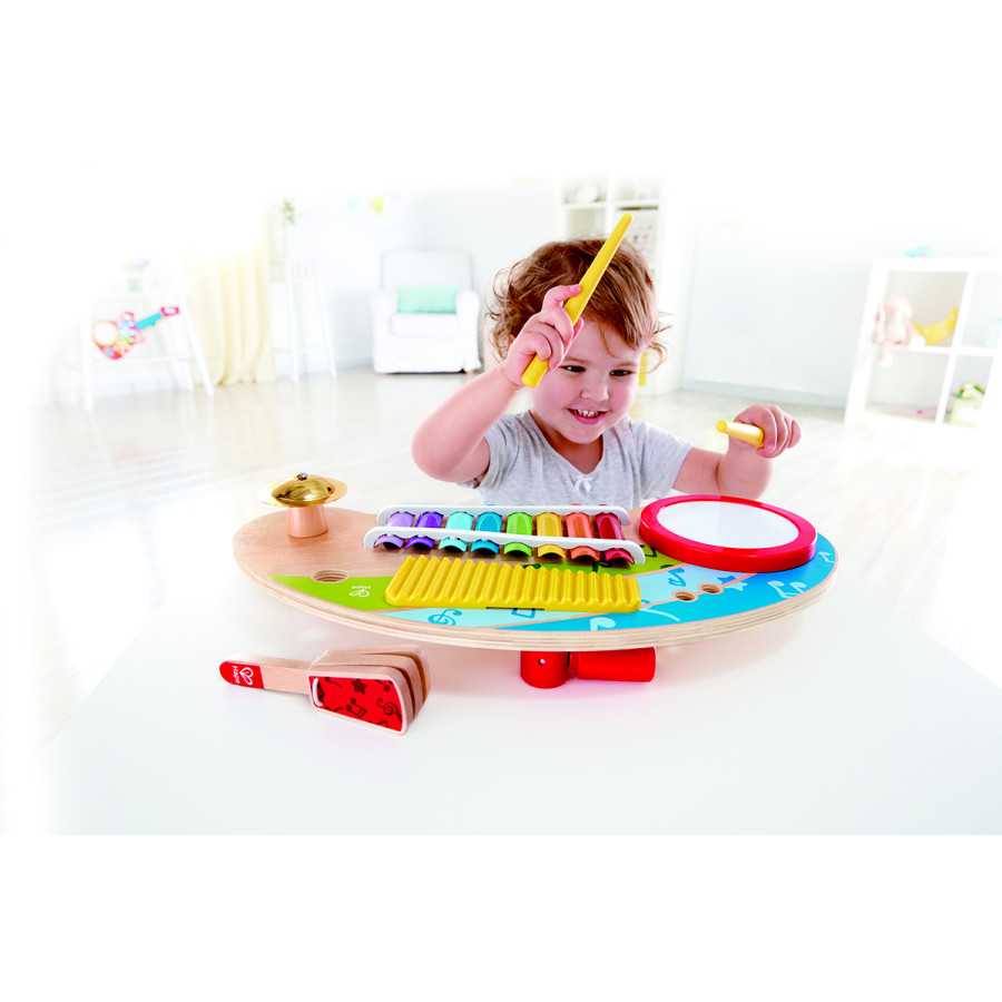 Estación Musical 5 en 1 Hape Instrumentos de Juguete