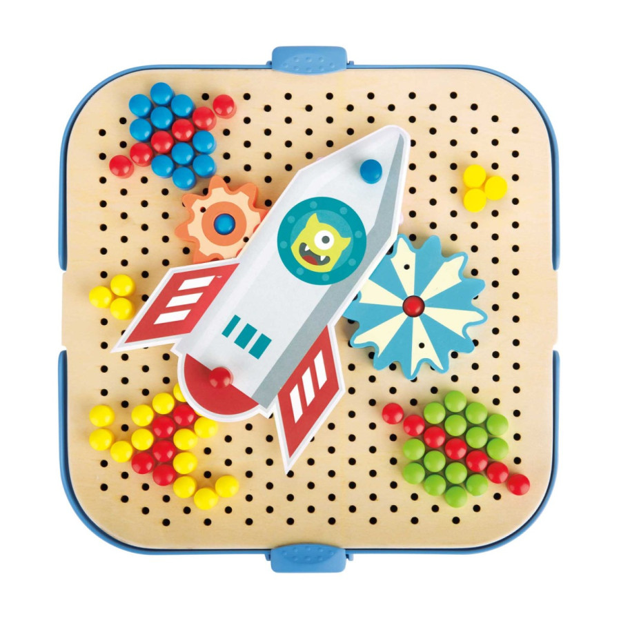 Juego Experimental de Engranajes Groovy-go-round Hape