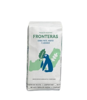 Pack Yerba Mate Fronteras 400 gr menta y lavanda