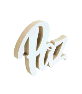 Adorno de Madera Paz 20 x 15 cm