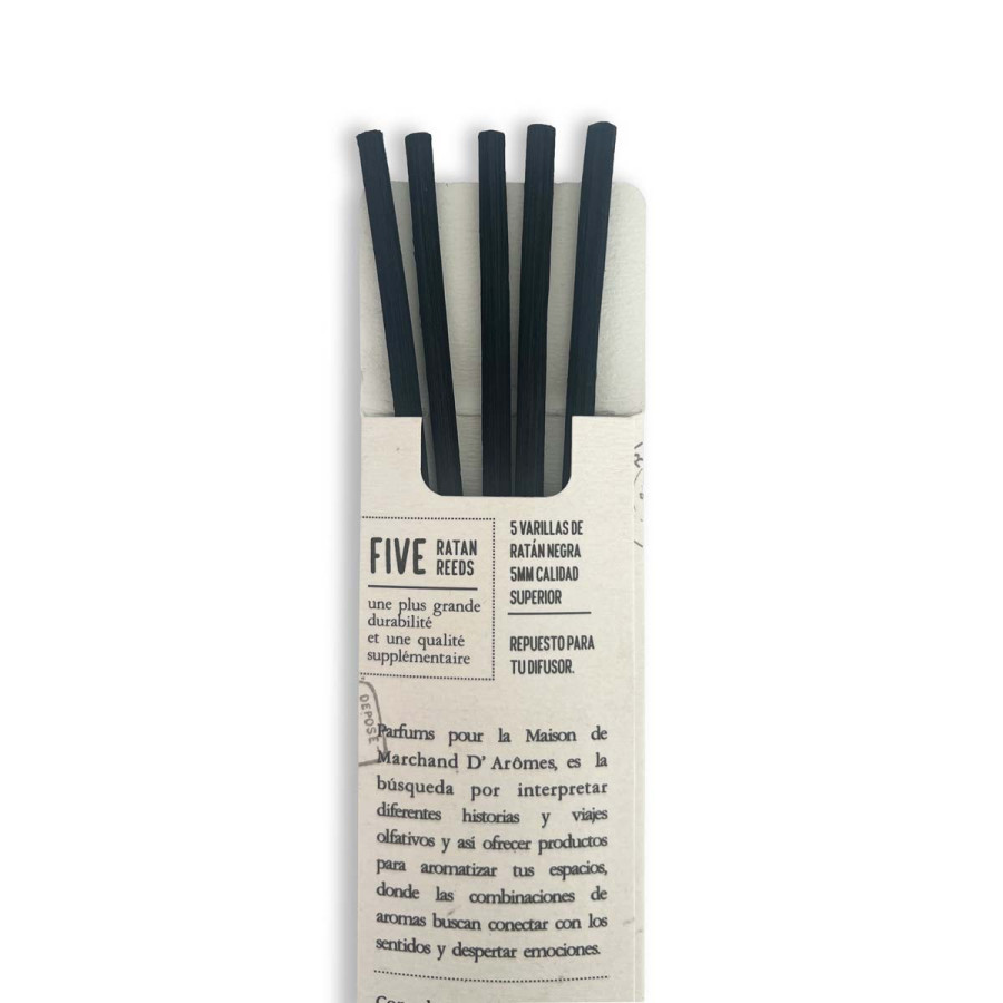 Varillas de Ratán para Difusor Ambiental Marchand D Aromes x 5