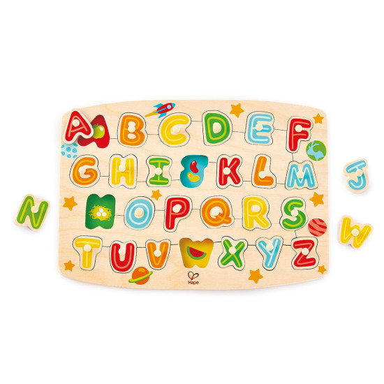 Rompecabezas de Alfabeto Hape Juego Didáctico