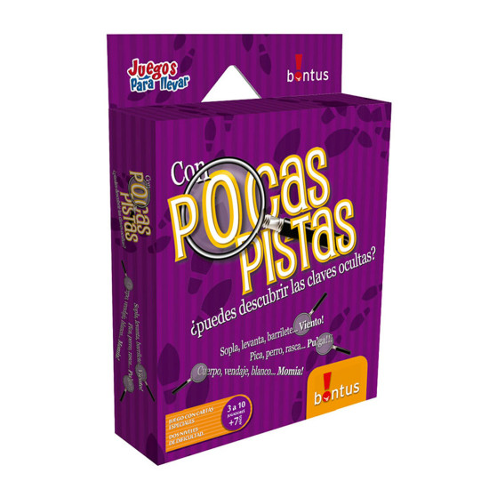 Juego de Cartas Pocas Pistas