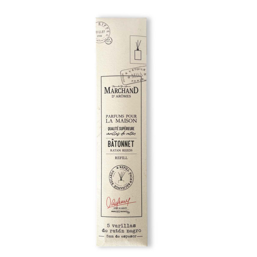 Varillas de Ratán para Difusor Ambiental Marchand D Aromes x 5