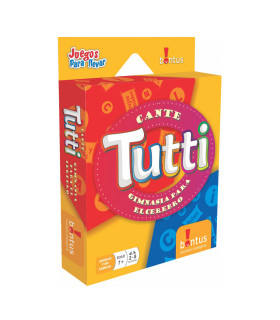 Juego de Mesa Cante Tutti Frutti