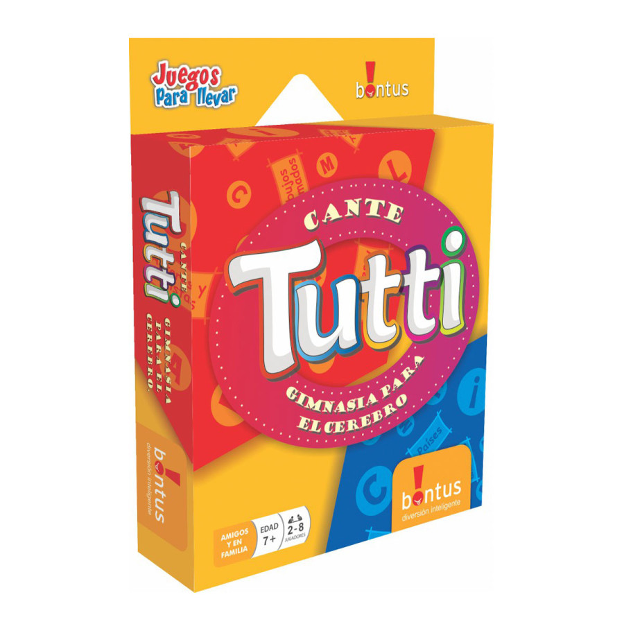 Juego de Mesa Cante Tutti Frutti