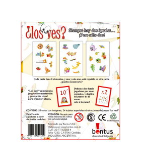 Juego de Cartas Los Ves