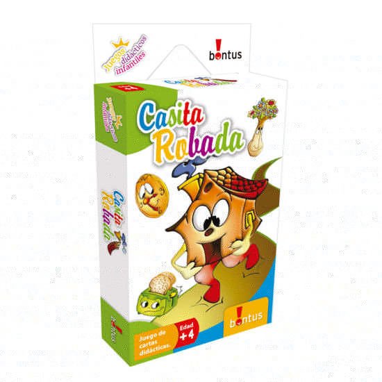 Juego Didáctico de Cartas Casita Robada
