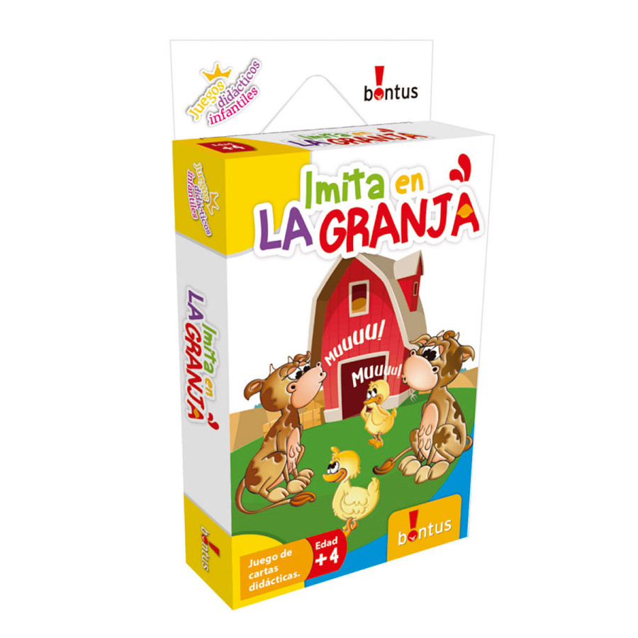 Juego Didáctico de Cartas Imita en la Granja