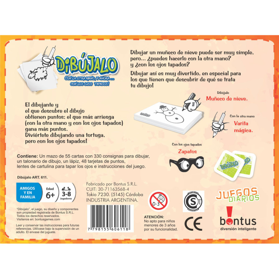 Juego de Mesa Dibújalo