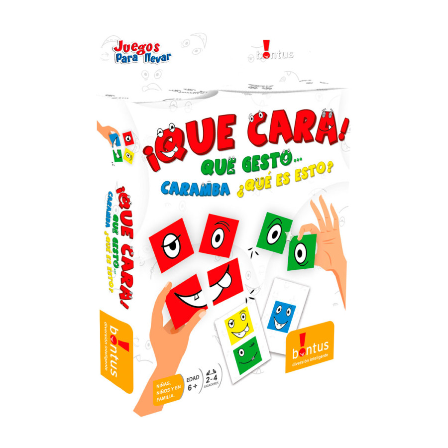 Juego de Mesa Qué Cara Qué Gesto