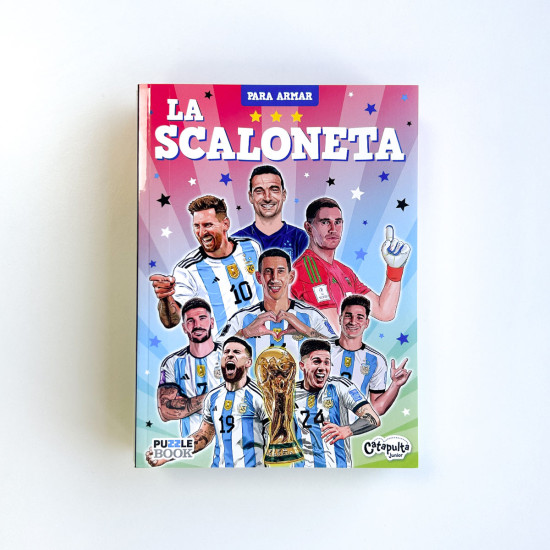 Libro con Rompecabezas La Scaloneta