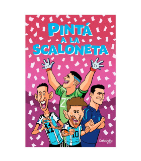Libro Pintá a la Scaloneta