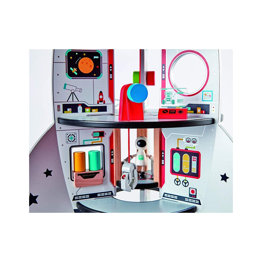 Cohete Espacial de 4 Pisos de Juguete Hape