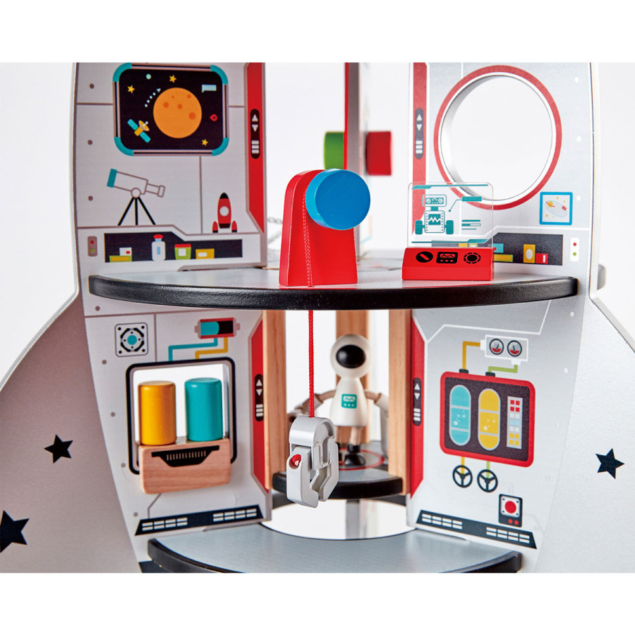 Cohete Espacial de 4 Pisos de Juguete Hape