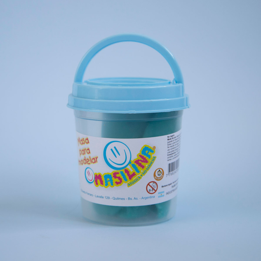 Pote de Masa para Moldear Azul 150 g Masilina