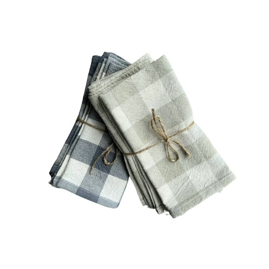 Servilletas Picnic Gris Pack x 4