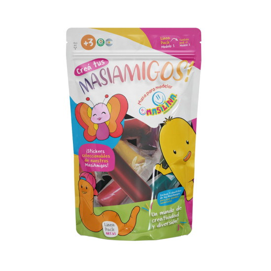 Set de Masas para Moldear Masiamigos - Modelo 1