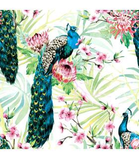 Servilletas 33 x 33 cm Tropic Peacock