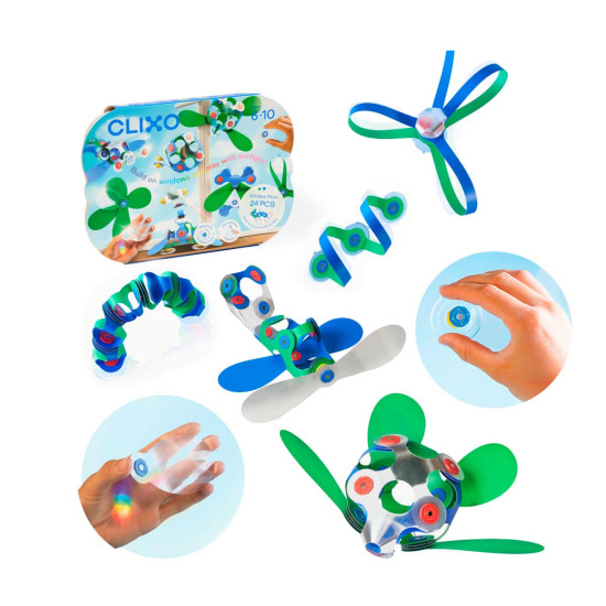 Set Ventana 24 Piezas Clixo