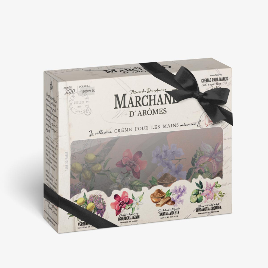 4 Cremas Para Manos de 50 g La Collection Marchand D Aromes