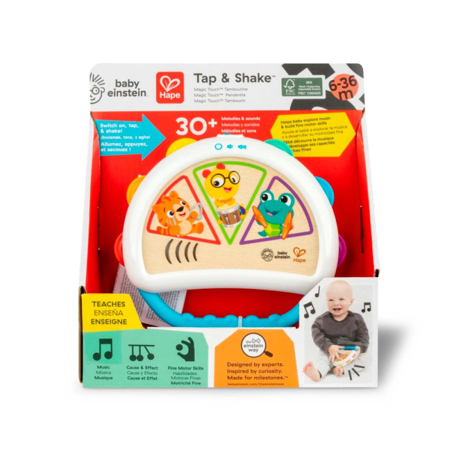 Pandereta Tap and Shake Baby Einstein Hape