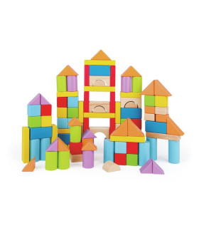 Puzzle 101 Bloques De Madera Hape
