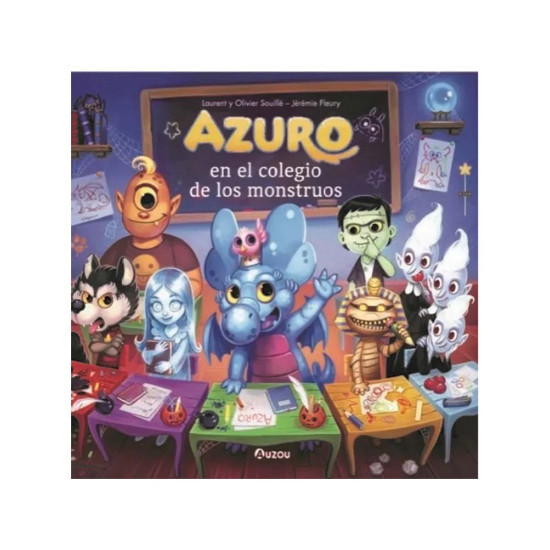 Libro Azuro En El Cole De Los Monstruos