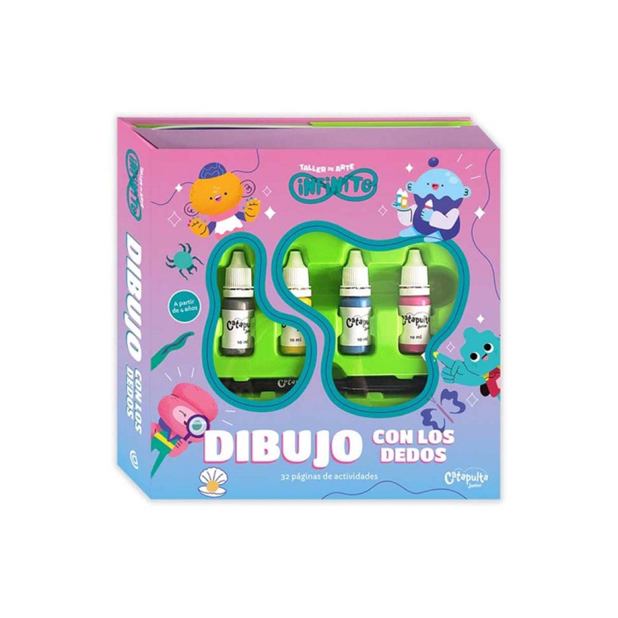 Libro Taller De Arte Infinito Dibujo Con Los Dedos