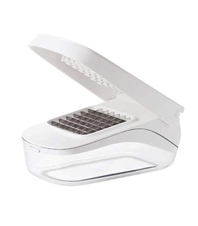 Picador de Verduras con Contenedor Vertidor