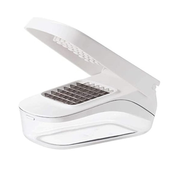 Picador de Verduras con Contenedor Vertidor