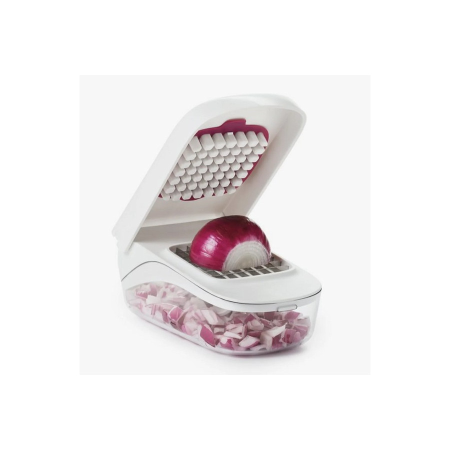 Picador de Verduras con Contenedor Vertidor